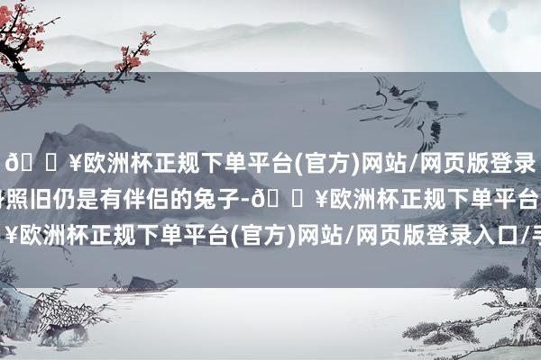 🔥欧洲杯正规下单平台(官方)网站/网页版登录入口/手机版不管是独身照旧仍是有伴侣的兔子-🔥欧洲杯正规下单平台(官方)网站/网页版登录入口/手机版